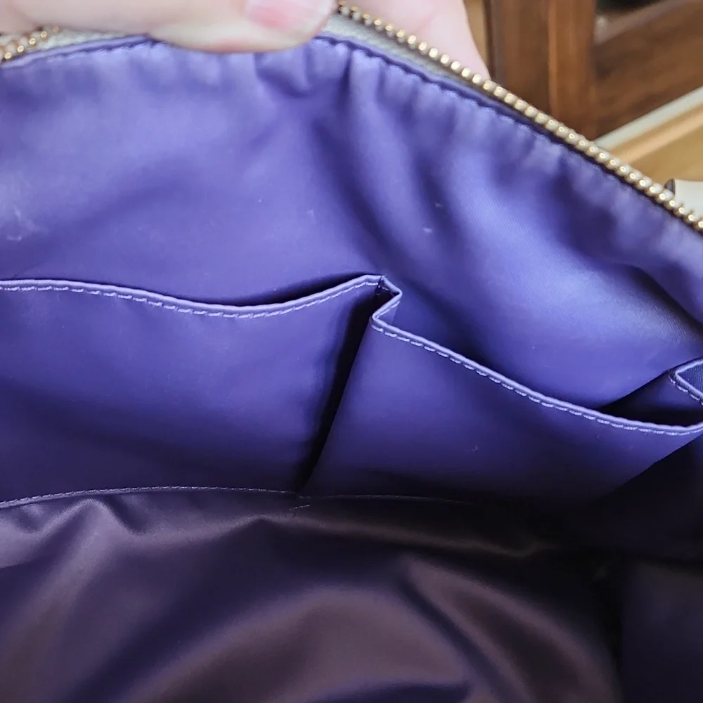 NWT Coach Pop Signature East West Satchel Bag 🤎👜💜 - Picture 12 of 16